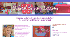 Desktop Screenshot of oxfordsewinglessons.com